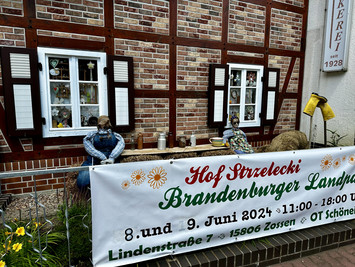 Plakat zur Brandenburger Landpartie in Schöneiche